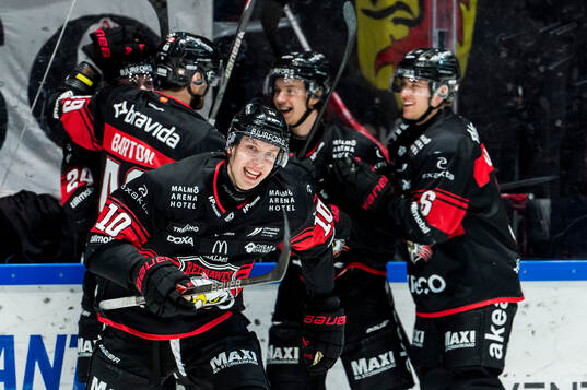 Malmö Redhawks William Von Barnekow jublar