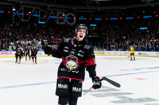 Malmö Redhawks William Von Barnekow jublar