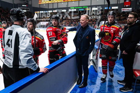 Luleås Mathias Bromé, Markus Nurmi, assisterande tränare