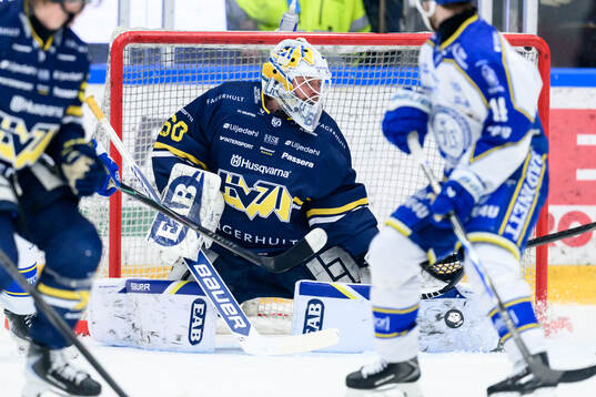 HV71s målvakt Felix Sandström