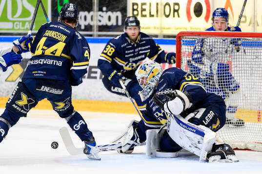 HV71s målvakt Felix Sandström