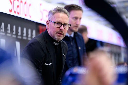 Leksands tränare Johan Hedberg