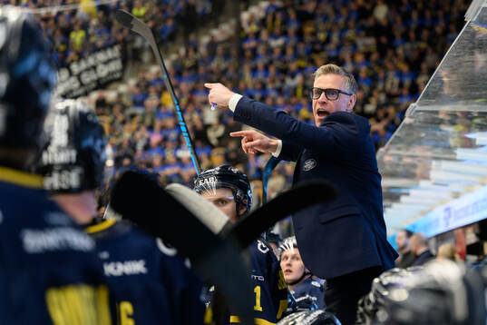 HV71s assisterande tränare Nicklas Rahm