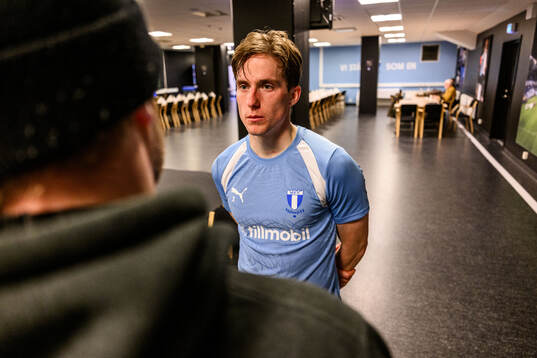 Malmö FFs Johan Karlsson
