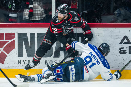 Nybros Joachim Rohdin och Karlskogas Tim Barkemo