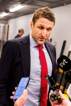 Malmö Redhawks tränare Tomas Kollar