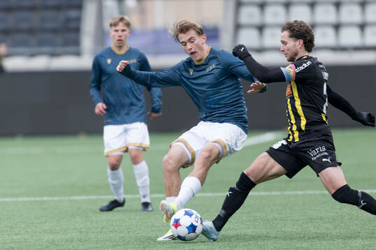 Halmstads Ludvig Arvidsson och Häckens Adam Lundkvist