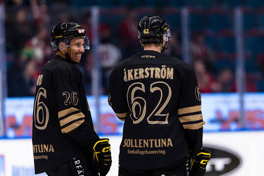 AIKs Oscar Nord och Simon Åkerström