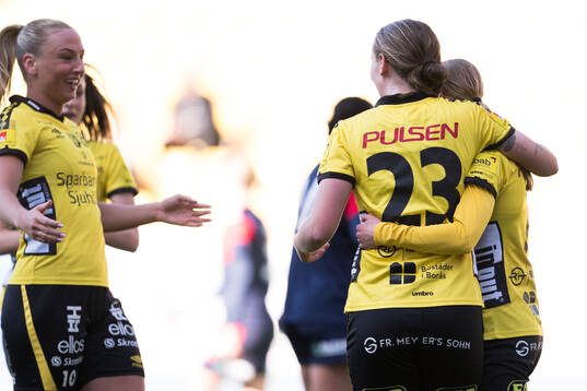 Elfsborgs spelare jublar