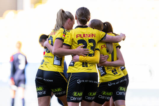 Elfsborgs spelare jublar