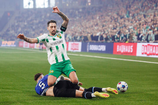 Sirius Henrik Rönnlöf Castegren och Hammarbys Nahir Besara