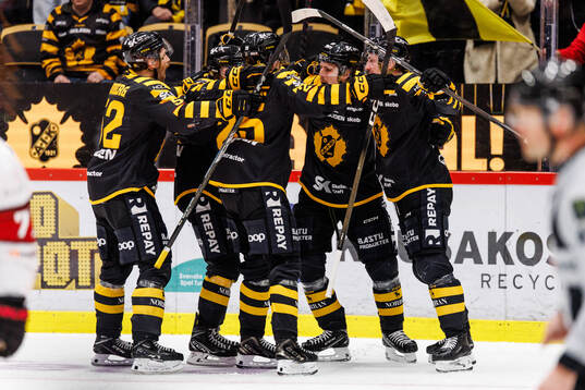 Skellefteås Jonathan Johnson jublar