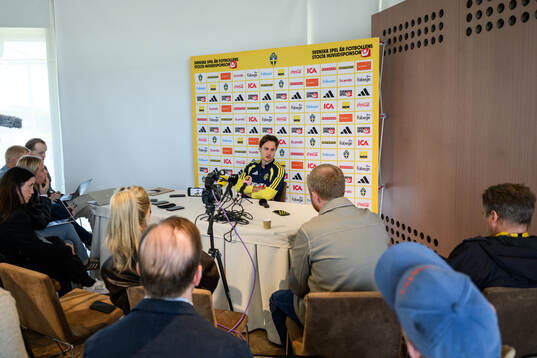 Mattias Svanberg of the Swedish national football team