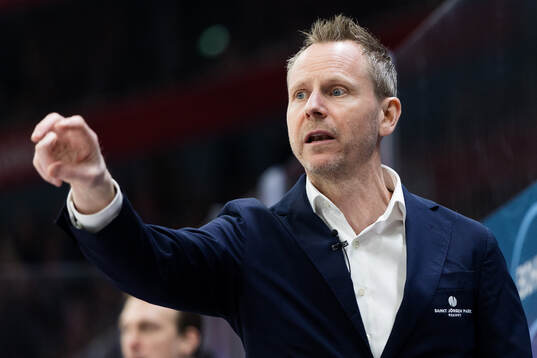 Frölundas tränare Robert Ohlsson