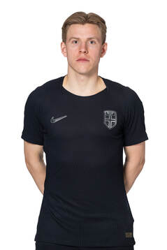 Jens Petter Hauge of the Norwegian national football team