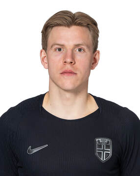 Jens Petter Hauge of the Norwegian national football team