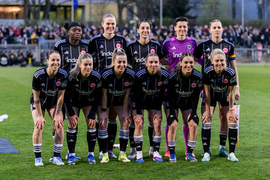 Starting eleven of Eintracht Frankfurt