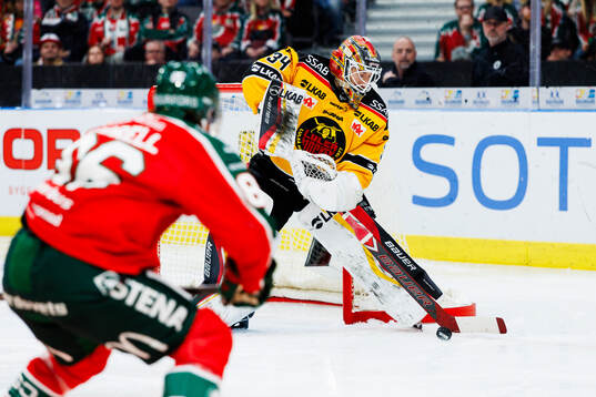 Luleås målvakt Joel Lassinantti