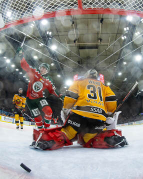 Frölundas Filip Cederqvist jublar