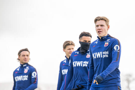 Jens Petter Hauge of the Norwegian national football team