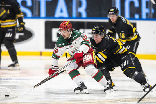 Modos Gerry Fitzgerald och AIKs Christoffer Björk