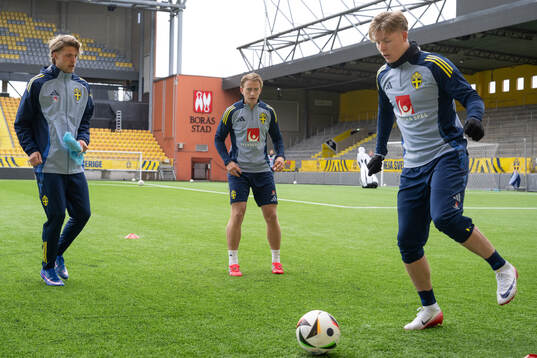 Lukas Björklund, Noah Tolf and Nils Zätterström of