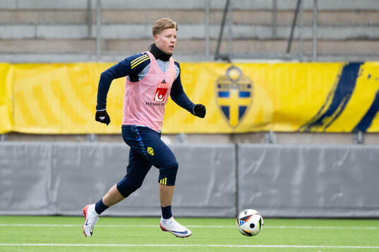 Nils Zätterström of Sweden's U21 national football team