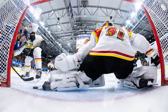 Växjös Dennis Rasmussen gör mål 4-3