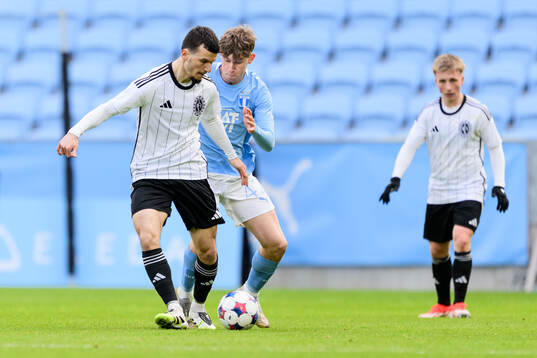 Landskronas Gent Elezaj och Malmö FFs Viggo Jeppsson