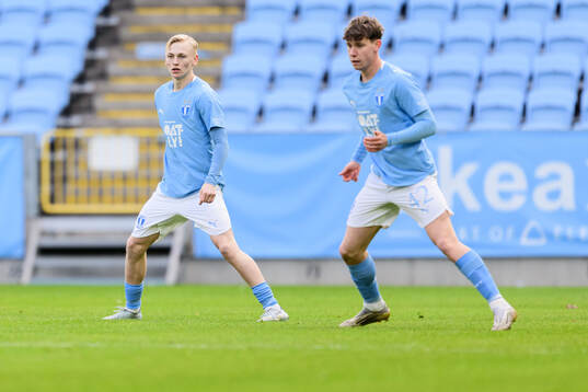 Malmö FFs Viggo Karlsson och Viggo Jeppsson