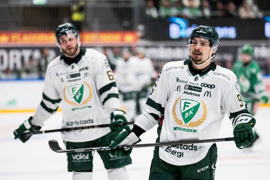 Färjestads Radim Zohorna och David Tomasek