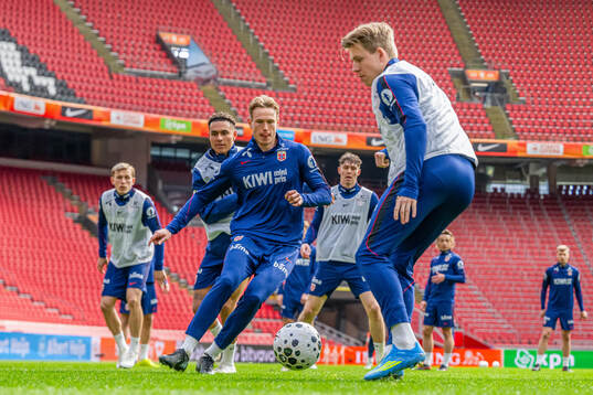 Antonio Nusa, Torbjørn Lysaker Heggem and Jens Petter