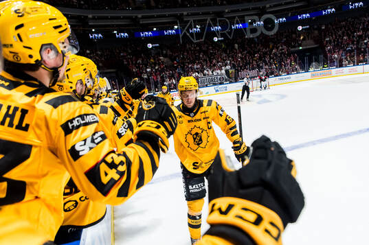 Skellefteås Jonathan Pudas jublar