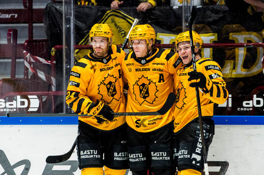 Skellefteås Rickard Hugg jublar