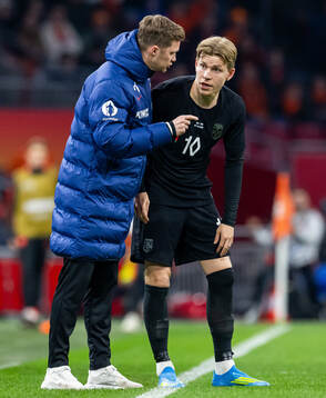 Pål Fjelde, tactical statistician of Norway, and Jens