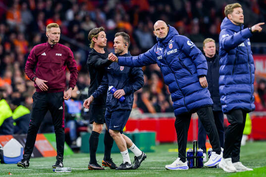 Patrick Berg, manual therapist Thomas Ødegaard and head