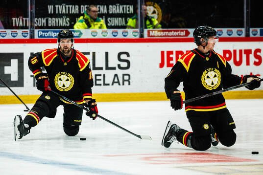 Brynäs Simon Bertilsson och Nicklas Bäckström