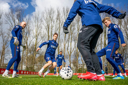 Goalkeeper Viljar Myhra, Felix Horn Myhre and Jens Petter