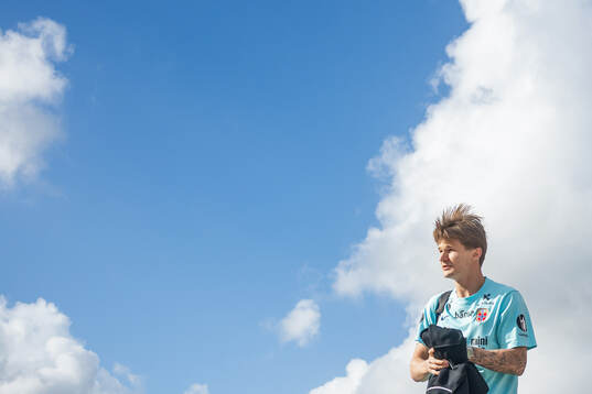 David Møller Wolfe of the Norwegian national football team