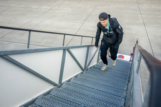 Jens Petter Hauge of the Norwegian national football team
