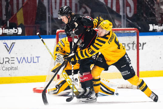 Malmö Redhawks Lauri Pajuniemi och Skellefteås Måns