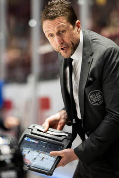 Malmö Redhawks huvudtränare Tomas Kollar