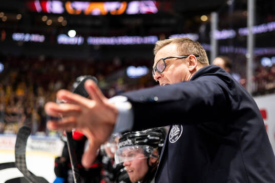 Malmö Redhawks assisterande tränare Bert Robertsson