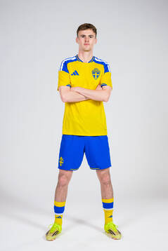Williot Swedberg of the Swedish national football team