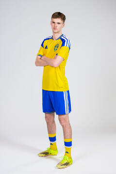 Williot Swedberg of the Swedish national football team