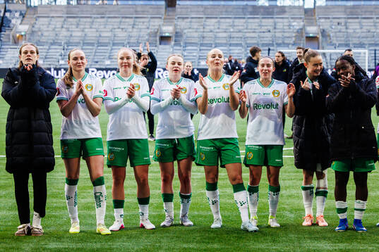 Hammarbys Vilde Hasund, Mathilde Janzen, Mari Nyhagen,