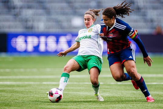 Hammarbys Vilma Emilia Koivisto och Rosengårds Jo-Anne