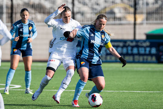 Djurgårdens Therese Åsland