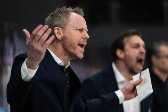 Frölundas tränare Robert Ohlsson