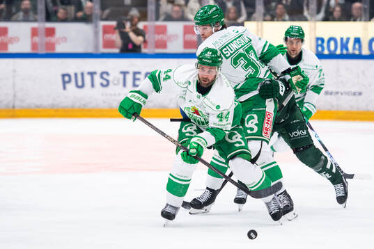 Rögles Calvin De Haan och Albin Sundsvik